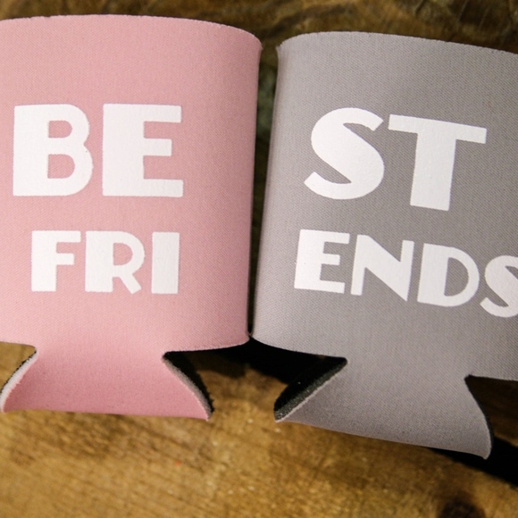 Best Friends‎ Koozie Set - Picture 2 of 3